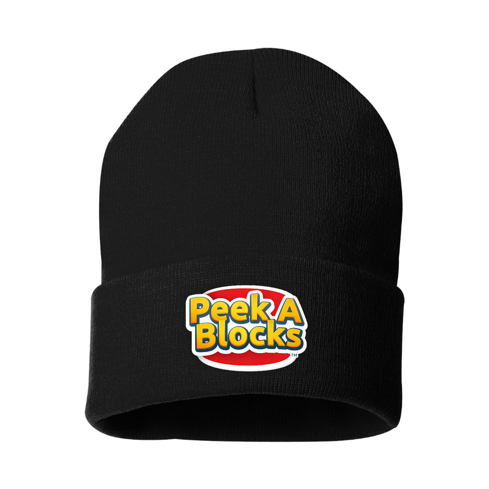 Peek A Blocks Logo Beanie Hat