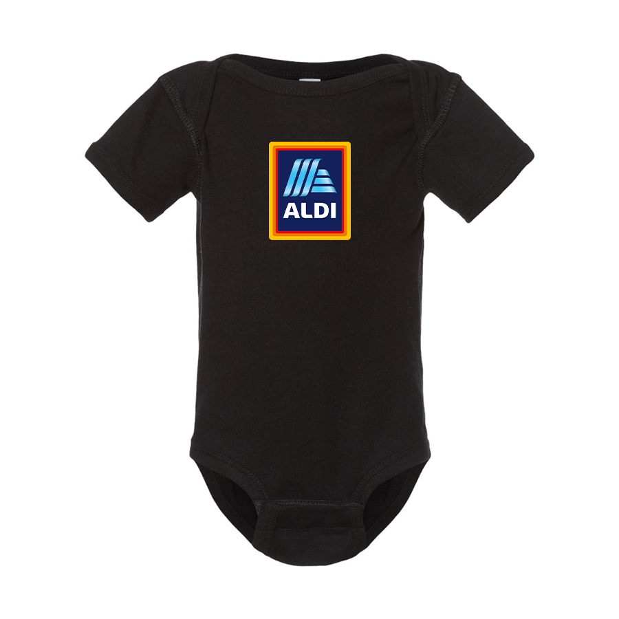 Aldi Logo Rabbit Skins Infant Baby Rib Bodysuit