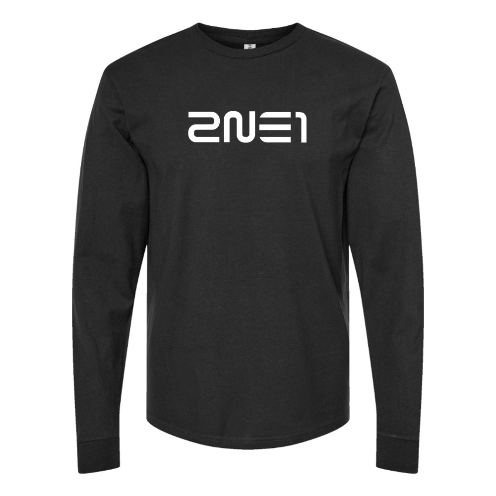 Youth 2NE1 Logo Cotton Long Sleeve T-Shirt