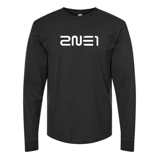 Youth 2NE1 Logo Cotton Long Sleeve T-Shirt