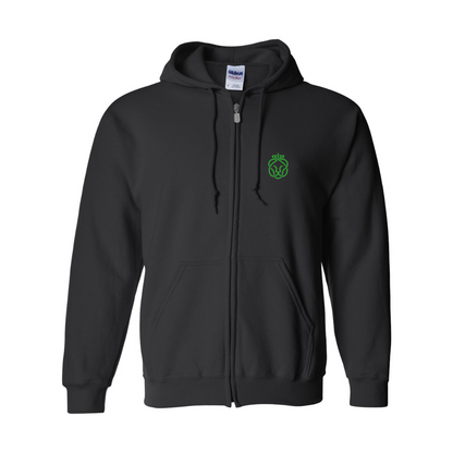 Men's Ahold Delhaize Symbol Gildan  Heavy Blend Full Zip Hooded Sweatshirt