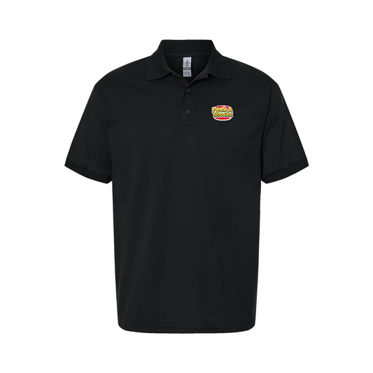 Men's Peek A Blocks Logo Dry Blend Polo