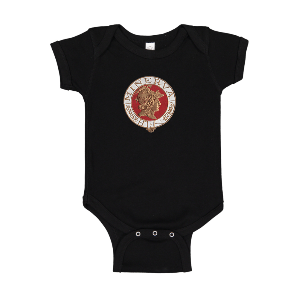 Minerva Cars Logo Baby Romper Onesie