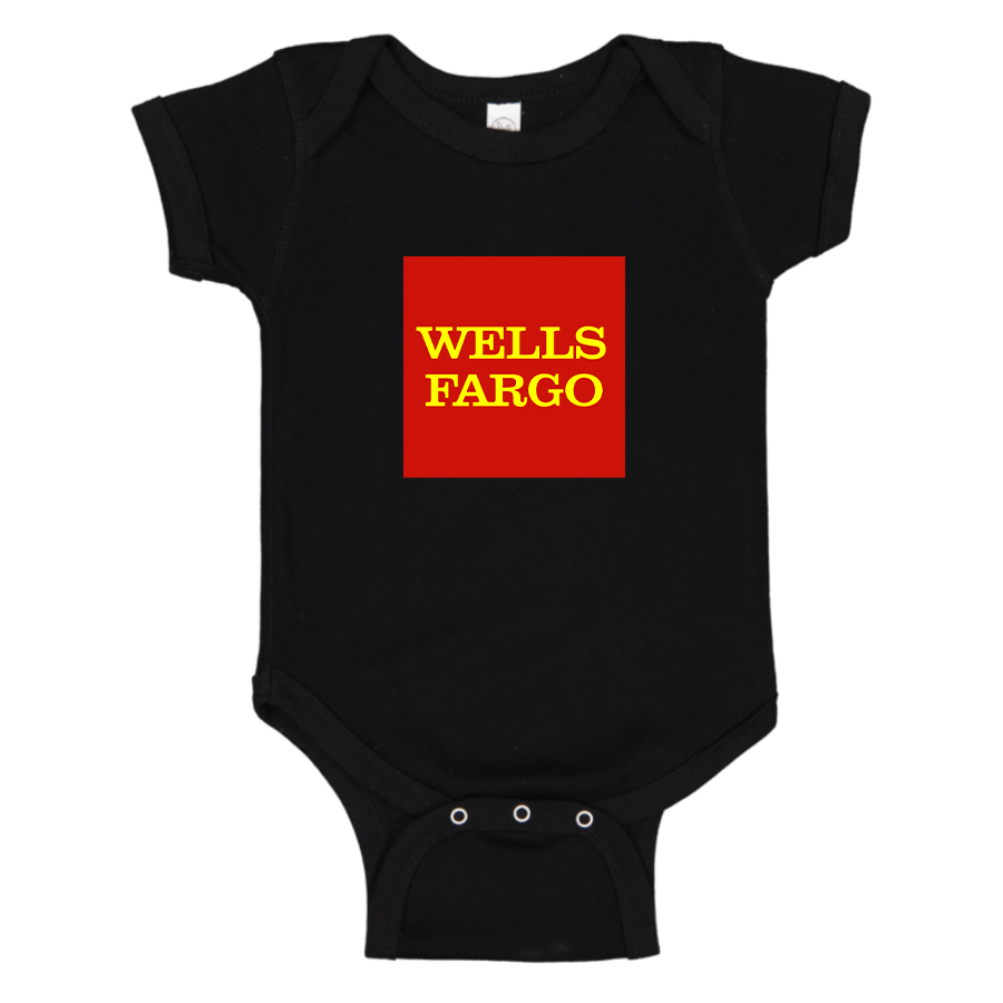 Wells Fargo Logo Baby Romper Onesie