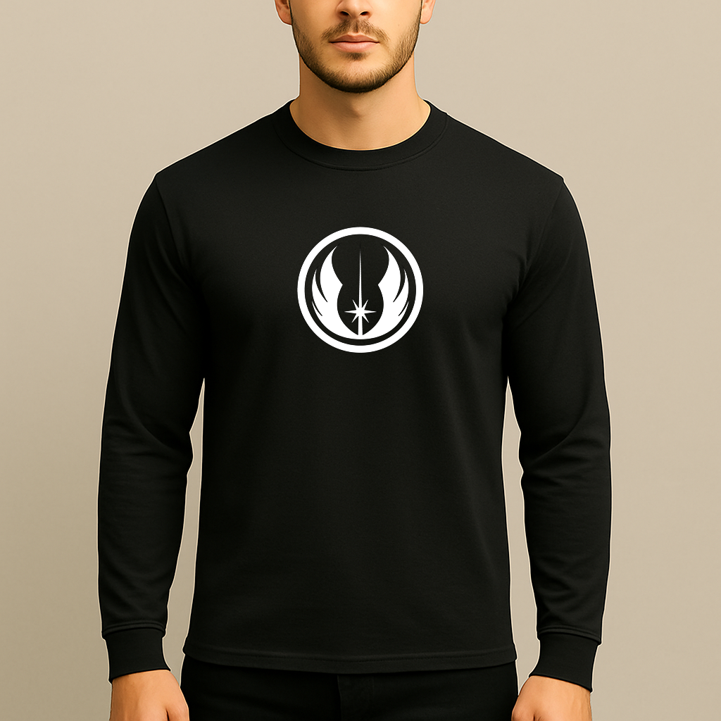 Men's Jedi Star Wars Movie Long Sleeve T-Shirt