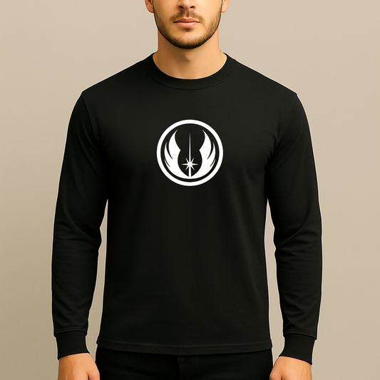 Men's Jedi Star Wars Movie Long Sleeve T-Shirt