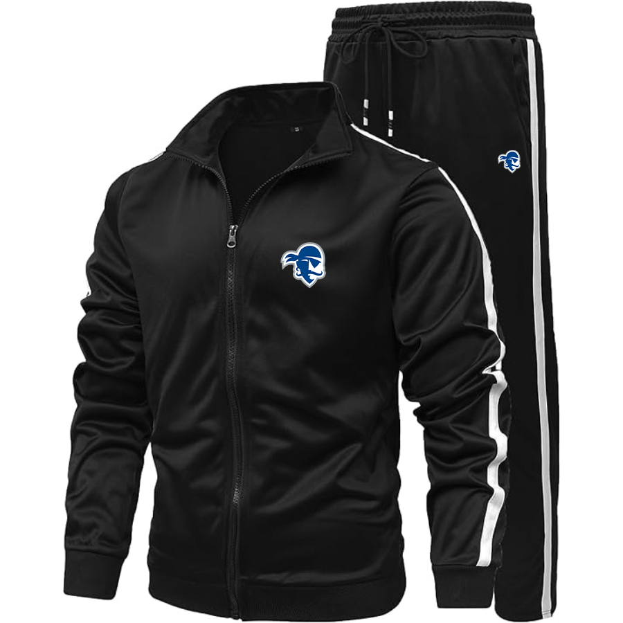 Men's Seton Hall Pirates Logo Dri-Fit TrackSuit