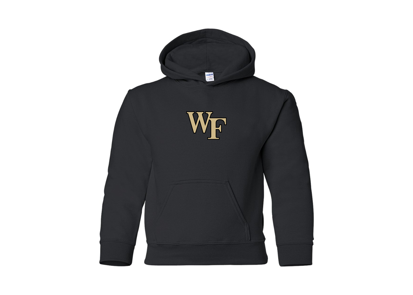 Youth Wake Forest Demon Deacons Gildan Heavy Blend  Hooded Sweatshirt