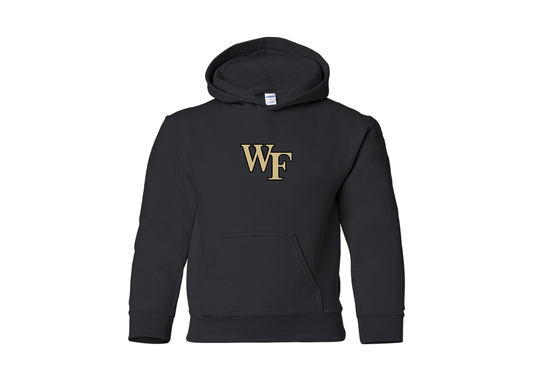 Youth Wake Forest Demon Deacons Gildan Heavy Blend  Hooded Sweatshirt