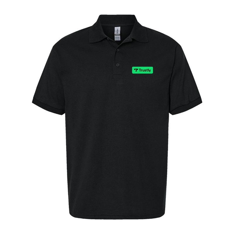 Men's Trustly Horizontal Logo Dry Blend Polo