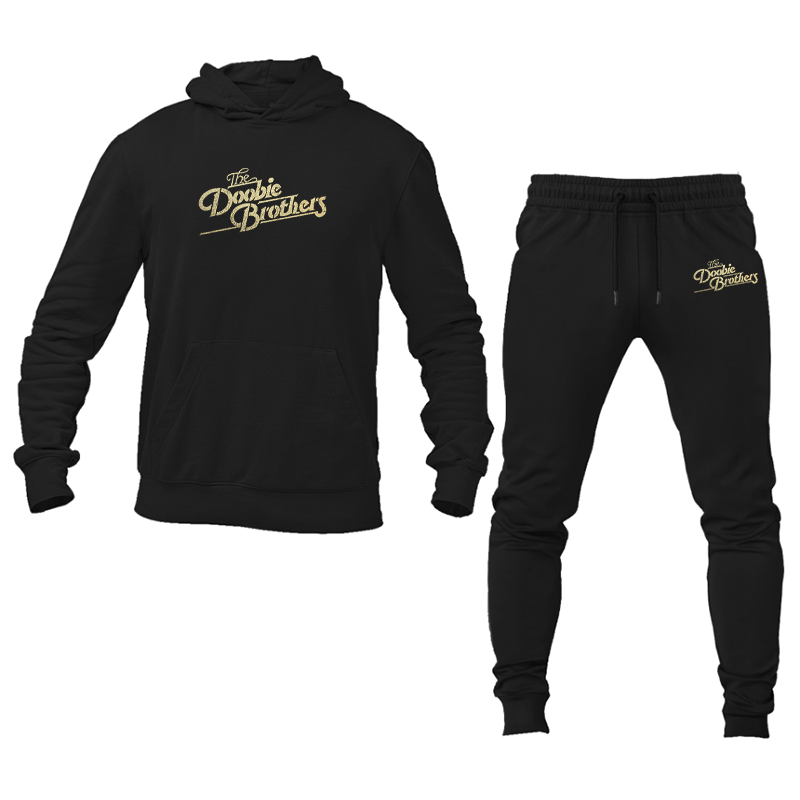 Men's The Doobie Brothers Logo Hoodie Joggers Set