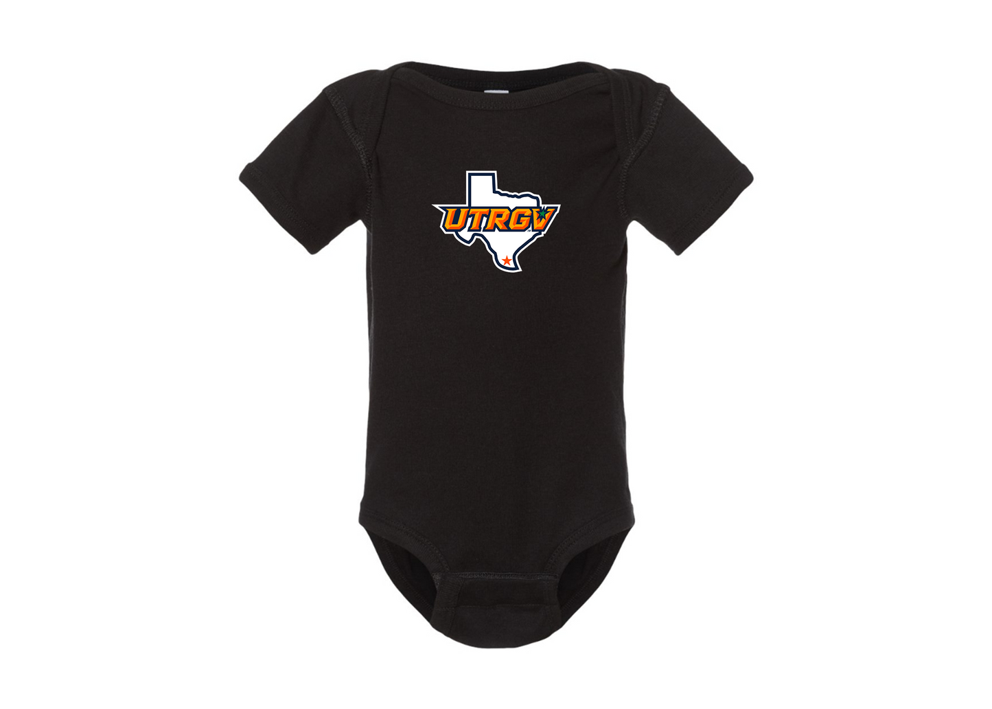 UTRGV Vaqueros Rabbit Skins Infant Baby Rib Bodysuit