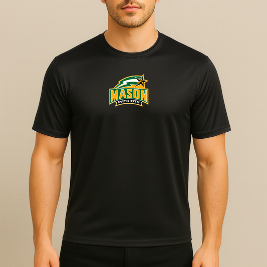 Men's George Mason Patriots Logo Polyester T-Shirt