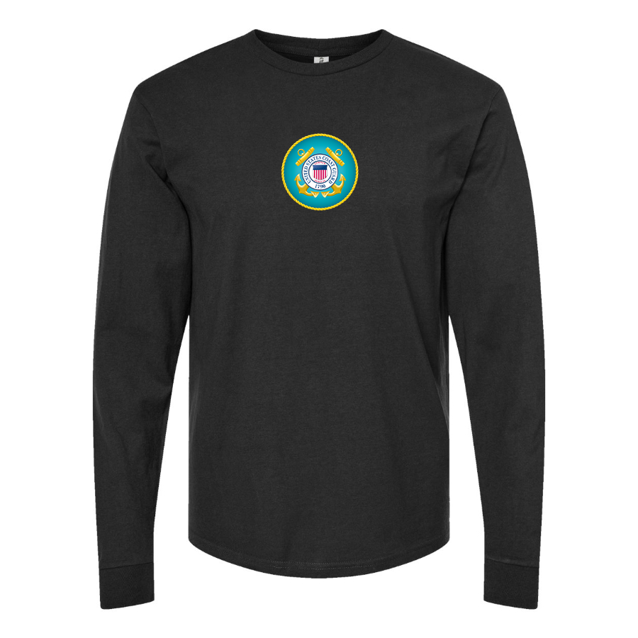 Men's Coast Guard Logo Long Sleeve T-Shirt