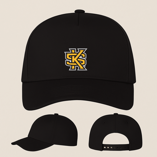 Kennesaw State Owls Logo Five Panel Twill Snapback Cap