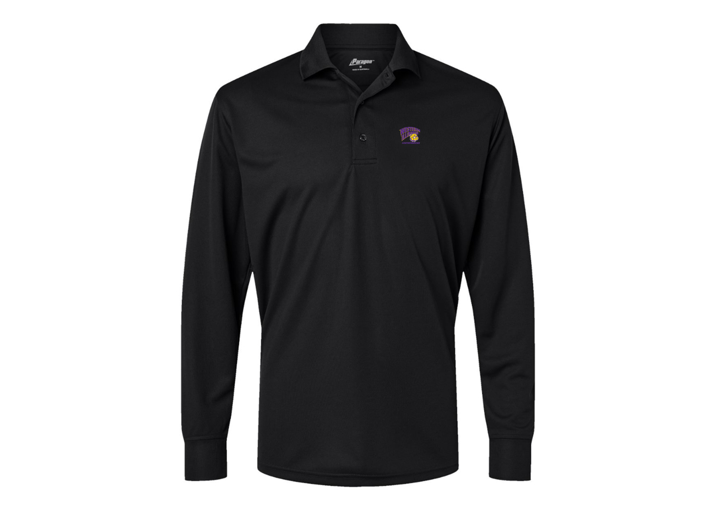 Men's Western Illinois Leathernecks Paragon Prescott Long Sleeve Polo