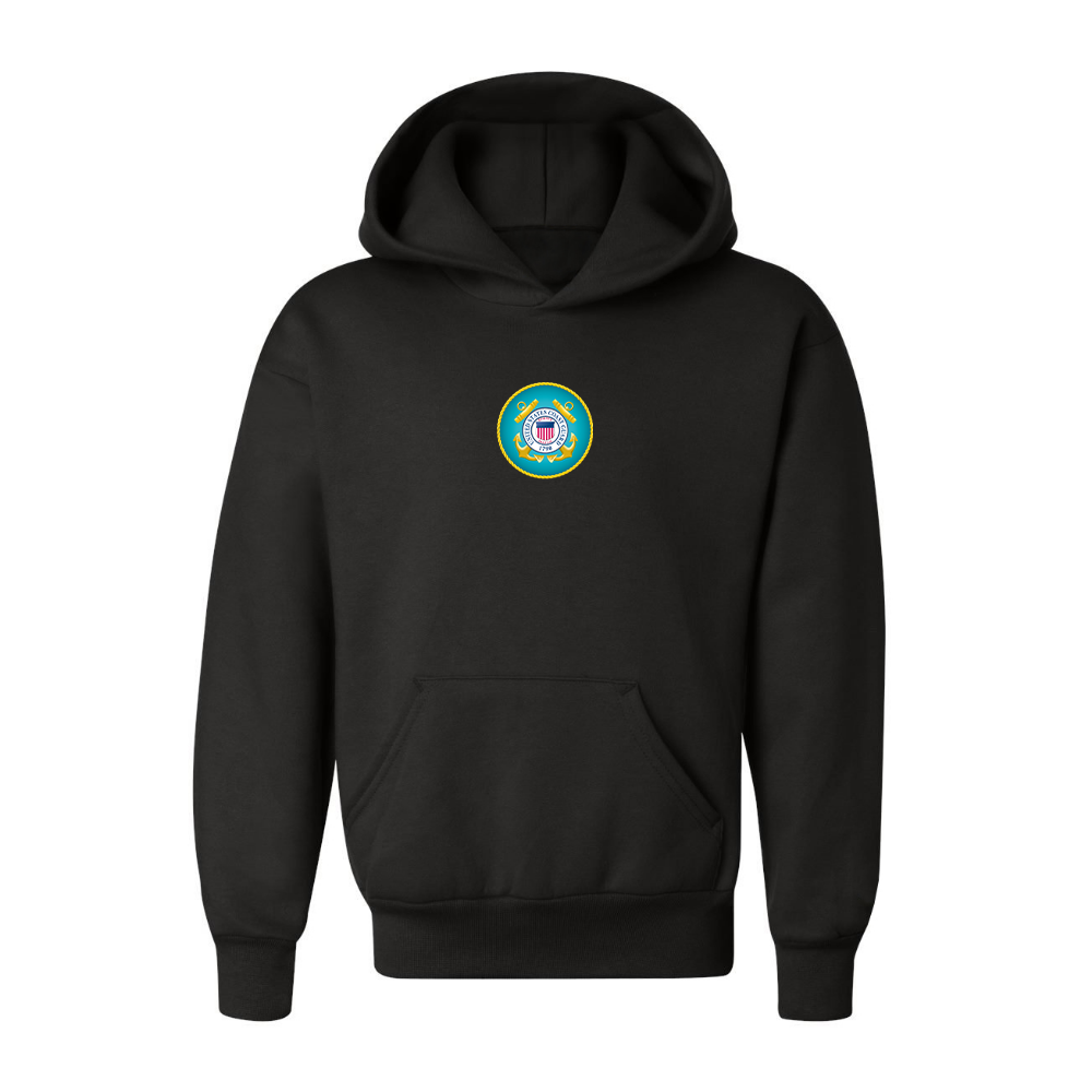 Youth Coast Guard Logo Pullover Hoodie