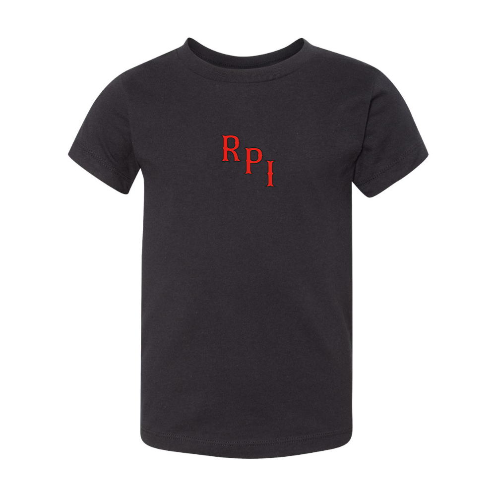 RPI Engineers Logo BELLA  CANVAS Toddler Jersey Tee