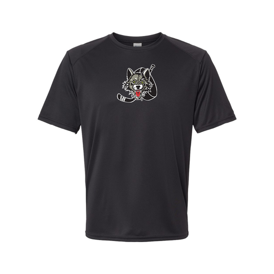 Men's Chicago Wolves Logo Polyester T-Shirt
