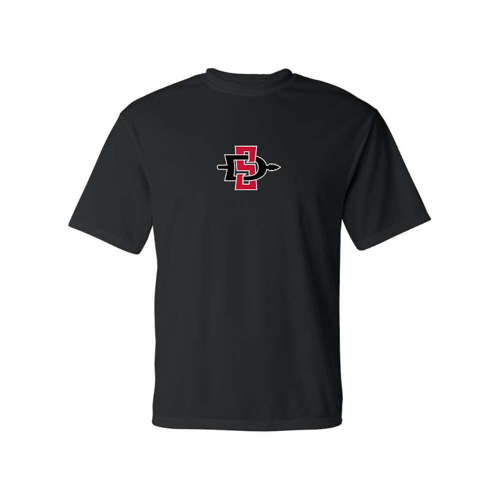 Men's  San Diego State Aztecs Logo Polyester T-Shirt