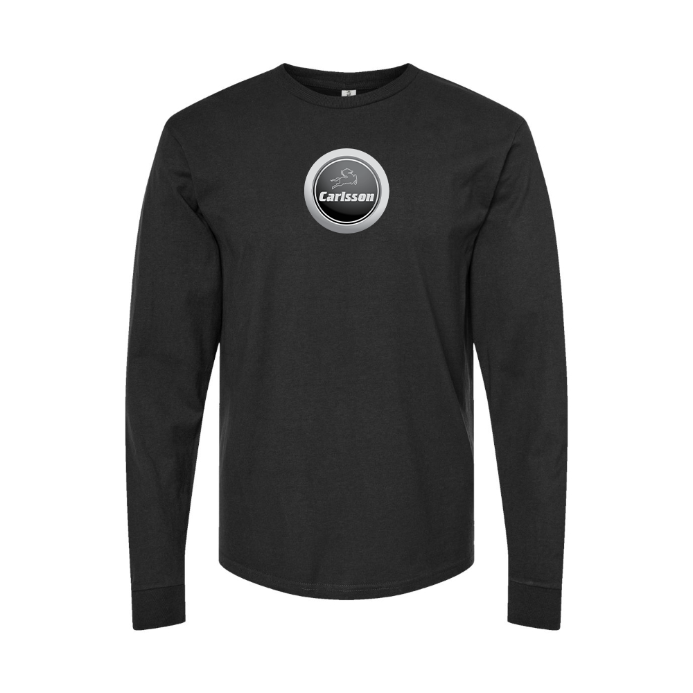Youth Carlsson Logo Cotton Long Sleeve T-Shirt