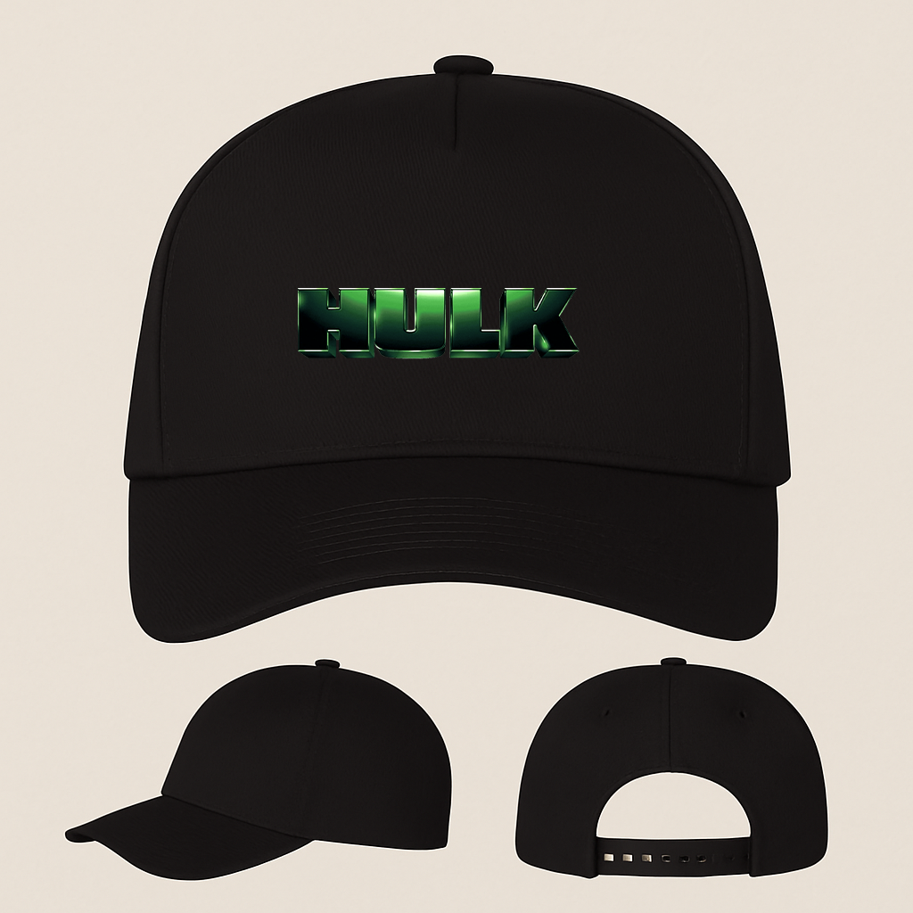 The Hulk Marvel Superhero Five Panel Twill Snapback Cap
