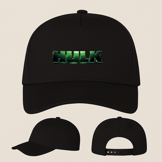 The Hulk Marvel Superhero Five Panel Twill Snapback Cap