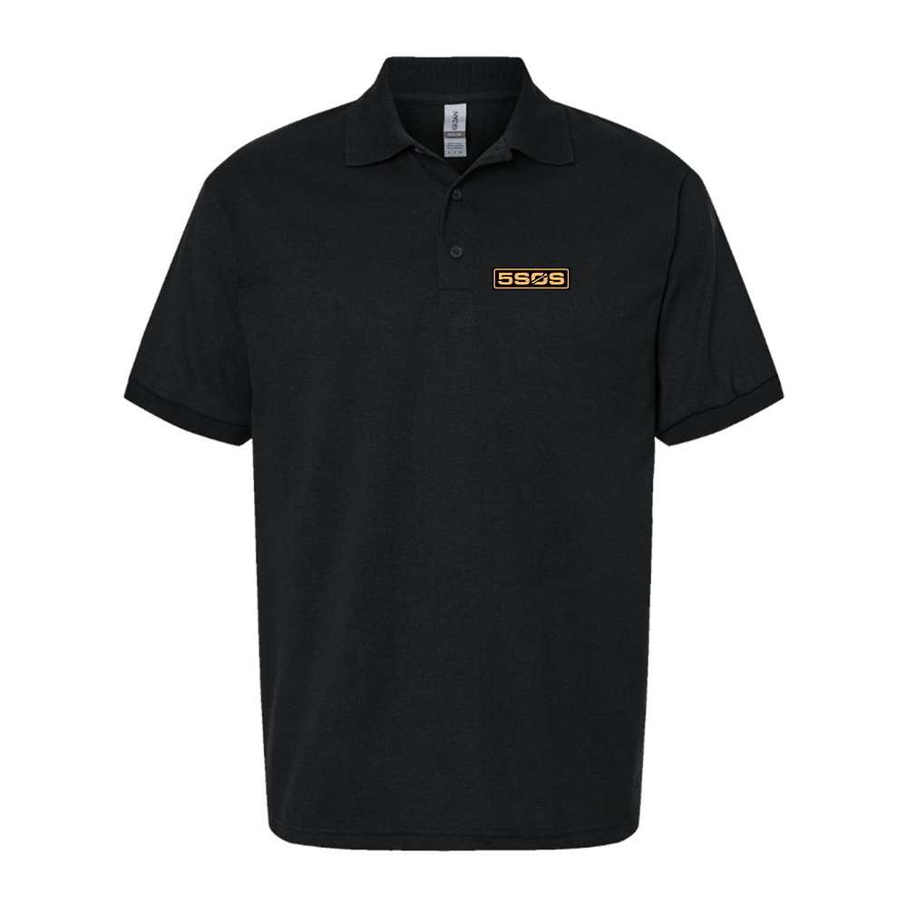 Men's 5sos Logo Dry Blend Polo