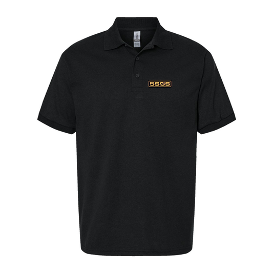 Men's 5sos Logo Dry Blend Polo