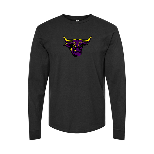 Youth Minnesota State Mavericks Logo Cotton Long Sleeve T-Shirt