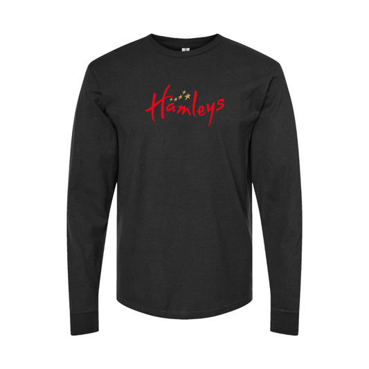 Youth Hamleys Logo Cotton Long Sleeve T-Shirt