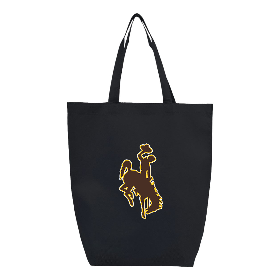 Wyoming Cowboys Q-Tees Non-Woven Gusset Bottom Tote