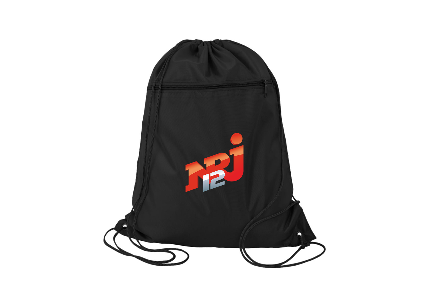 NRJ 12 Logo Q-Tees - Polyester Cinchpack