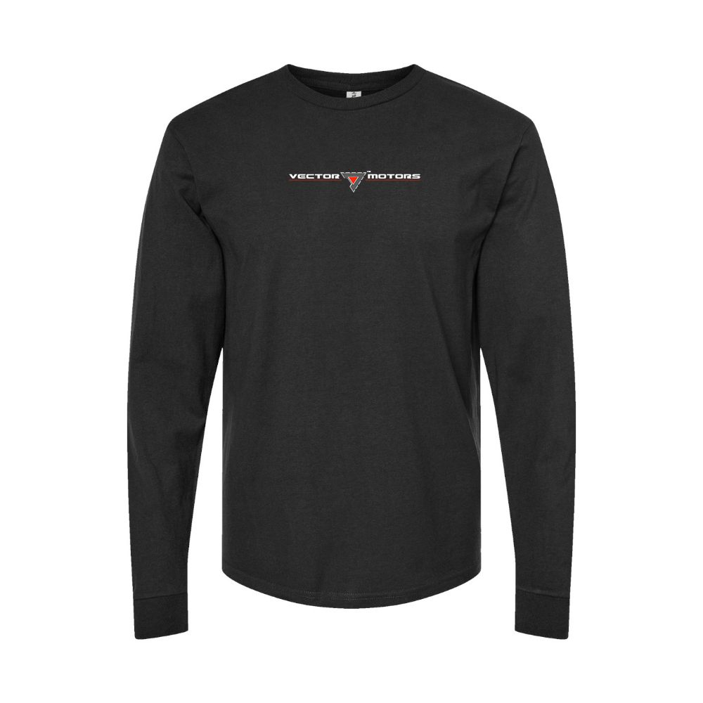 Youth Vector Motors Logo Cotton Long Sleeve T-Shirt