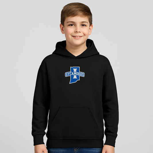 Youth Indiana State Sycamores Logo Pullover Hoodie