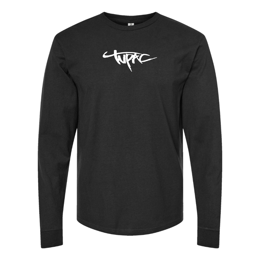 Youth 2pac Logo Cotton Long Sleeve T-Shirt