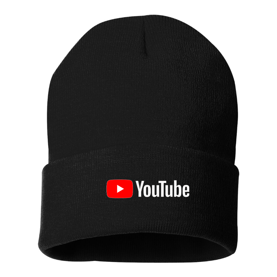 YouTube Social Video Steaming Beanie Hat