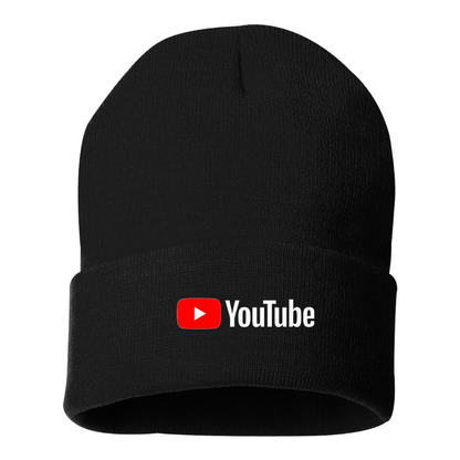 YouTube Social Video Steaming Beanie Hat