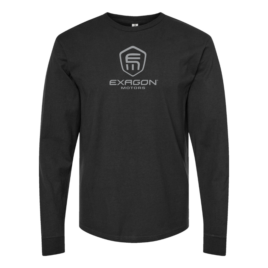 Men's Exagon Motors Logo Long Sleeve T-Shirt
