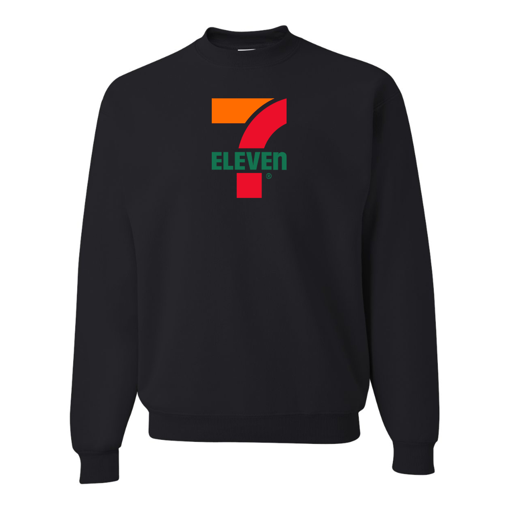 Men's 7 Eleven Logo  JERZEES NuBlend Crewneck Sweatshirt