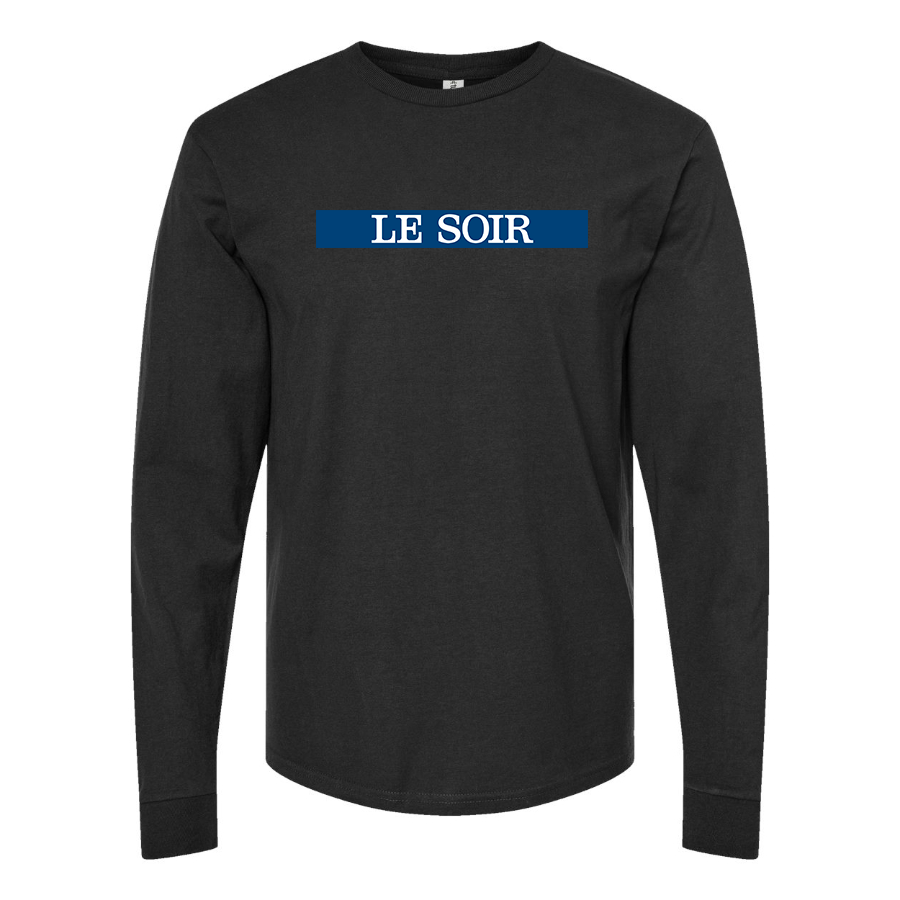 Men's Le soir Logo Long Sleeve T-Shirt