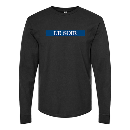 Men's Le soir Logo Long Sleeve T-Shirt