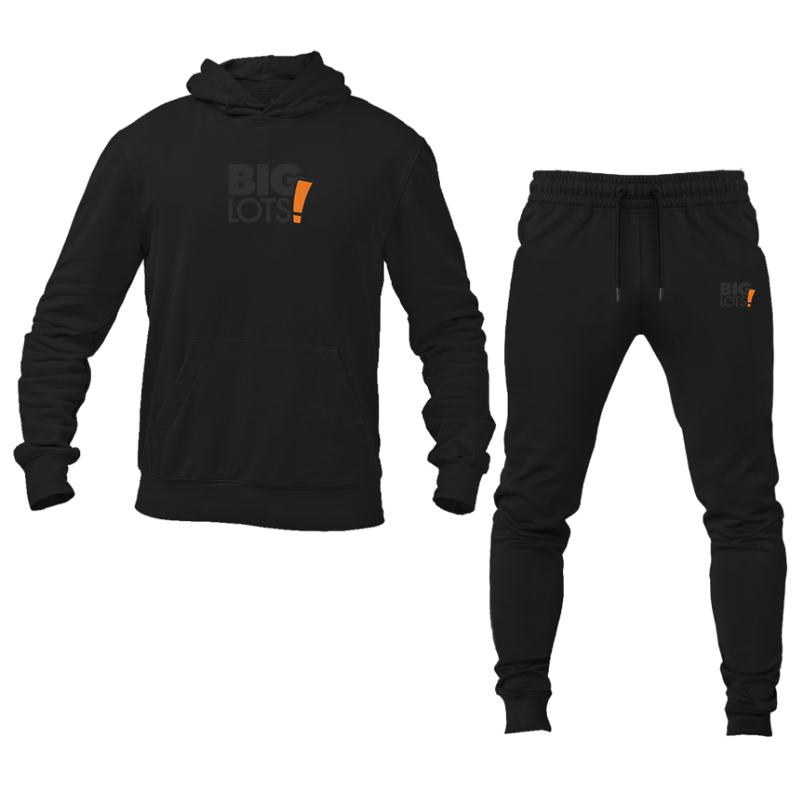 Men's Big Lots Logo  Hoodie Joggers Set
