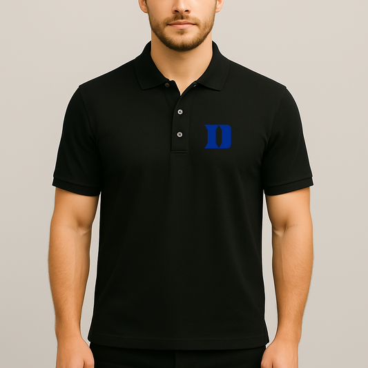 Men's Duke Blue Devils Logo Dry Blend Polo