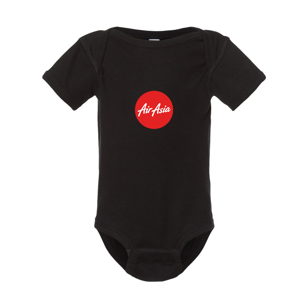 Air Asia Logo  Rabbit Skins Infant Baby Rib Bodysuit