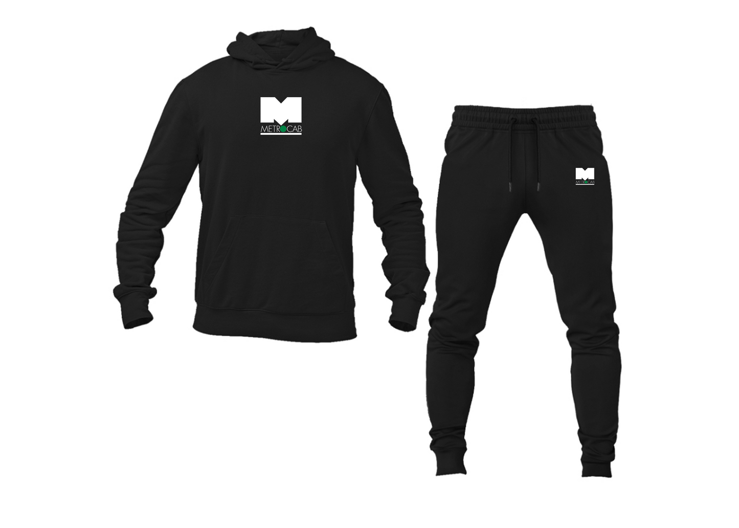 Men's Metrocab Logo Hoodie Joggers Set