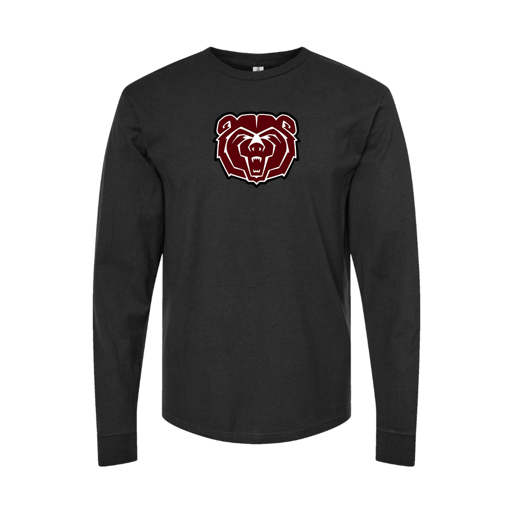 Youth Missouri State Bears Logo Cotton Long Sleeve T-Shirt