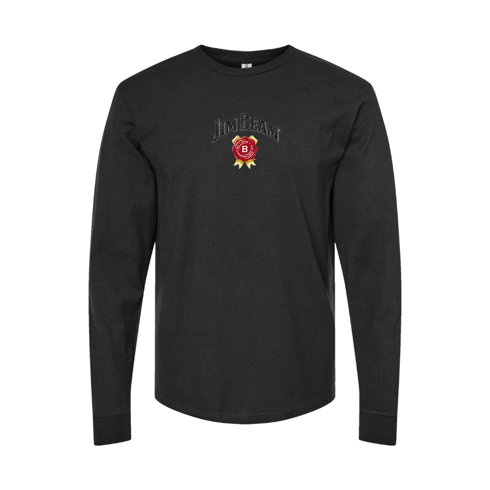 Men's Jim Beam Logo Long Sleeve T-Shirt