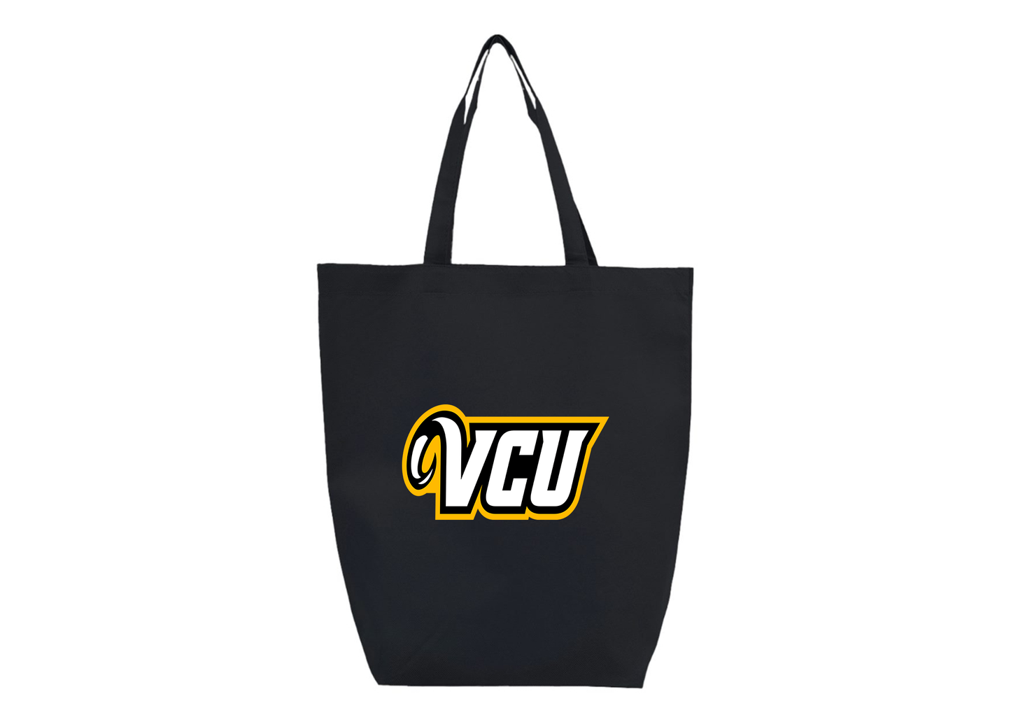 Virginia Commonwealth Rams Q-Tees Non-Woven Gusset Bottom Tote