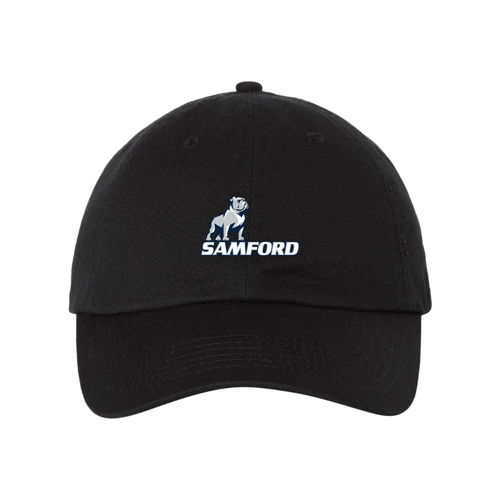 Samford Bulldogs Logo Valucap Adult Bio-Washed Classic Dad Hat